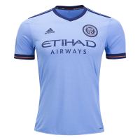 2017/18 New York City FC Home Blue Soccer Jersey Replica