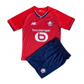 Lille Olympique Home Soccer Jerseys + Short Youth 2021/22