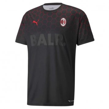 2020/21 AC Milan x BALR Signature Black Mens Soccer Traning Jersey