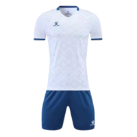 Kelme Customize Team Soccer Jersey + Short Replica White - 1006