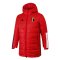 Belgium Cotton Winter Soccer Jacket Red 2022 Mens
