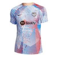 Barcelona Soccer Training Jersey Replica White 3D 2021/22 Men's