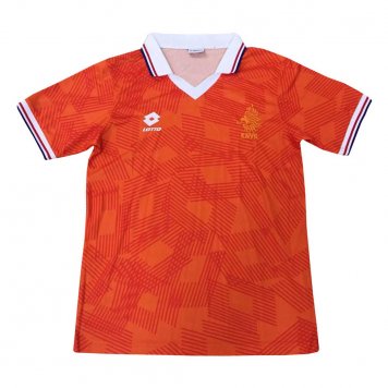 1991 Netherlands Retro Home Mens Soccer Jersey Replica