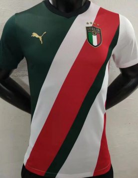 Italy Soccer Jersey Replica Green White Red Special Version Mens 2022 (Player Version)