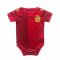 2020 Spain Home Red Baby Infant Soccer Suit