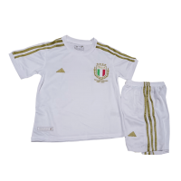 Italy Soccer Jersey + Short Replica 125th Anniversary 2023 Youth