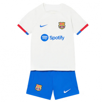 Barcelona Soccer Jersey + Short Replica Away 2023/24 Youth