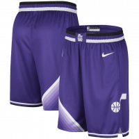 Utah Jazz Swingman Shorts - City Edition Purple 2023/24 Mens