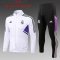 Real Madrid Soccer Training Suit Jacket + Pants White 2022/23 Youth
