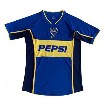 2002 Boca Juniors Retro Home Mens Soccer Jersey Replica [22712553]