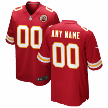 Kansas City Chiefs Mens Red Player Game Jersey