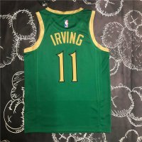 Boston Celtics Swingman Jersey - City Edition Green 2019/20 Mens (IRVING #11)