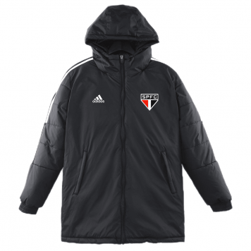 Sao Paulo FC Cotton Winter Soccer Jacket Black 2023/24 Mens