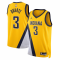 Indiana Pacers Swingman Jersey - Statement Edition Brand Yellow 2022/23 Mens (Chris Duarte #3)