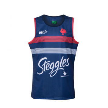 2020/21 France Rugby Blue Soccer Tank Top Jersey Mens