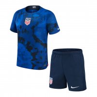 USA Soccer Jersey + Short Replica Away 2022 Youth