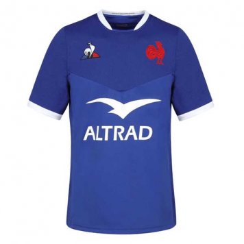 2021 France Home Rugby Soccer Jersey Replica Mens