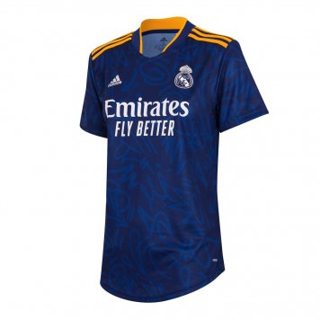 Real Madrid Soccer Jersey Replica Away Womens 2021/22