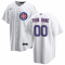 Chicago Cubs 2020 Home White&Royal Replica Custom Jersey Mens