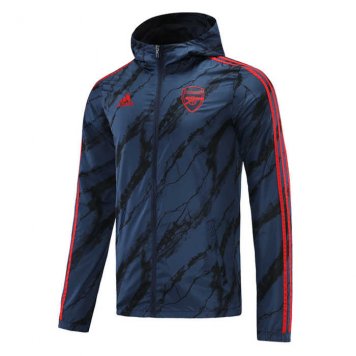 2020/21 Arsenal Navy All Weather Windrunner Soccer Jacket Mens