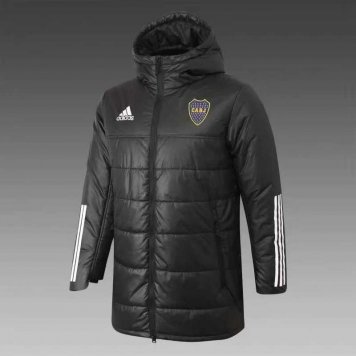 2020/21 Boca Juniors Black Mens Soccer Winter Jacket
