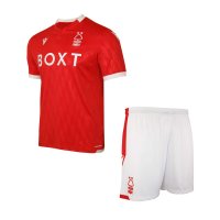 Nottingham Forest 2021/22 Home Soccer Kit (Jersey + Shorts) Kids