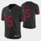 2021 San Francisco 49ers Trey Lance Black NFL Jersey Mens