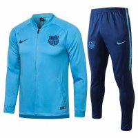 2020/21 Barcelona Blue Soccer Training Suit(Jacket + Pants) Mens
