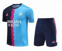Arsenal Soccer Jersey + Short Replica Blue 2023/24 Mens