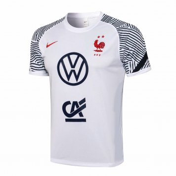 France White Soccer Training Jerseys Mens 2021/22