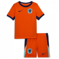 Netherlands Soccer Jersey + Short Replica Home Euro 2024 Youth