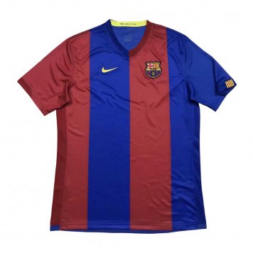 06/07 Barcelona Retro Home Mens Soccer Jersey Replica