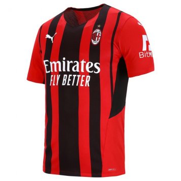 AC Milan Soccer Jersey Replica Home Mens 2021/22 (Player Version) [20210825054]