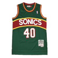 Seattle Sonics Hardwood Classics Jersey Replica Mitchell & Ness Green 1994/95 Mens (Shawn Kemp #40)