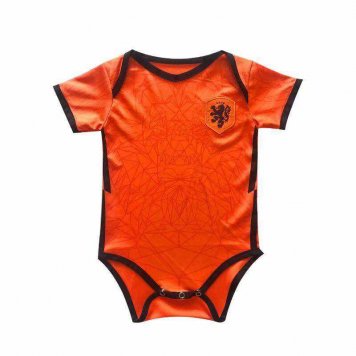 2020 Netherlands Home Orange Baby Infant Soccer Suit [38512763]