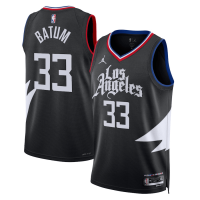 LA Clippers Swingman Jersey - Statement Edition Brand Black 2022/23 Mens (Nicolas Batum #33)