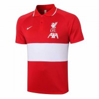 2020/21 Liverpool Red Mens Soccer Polo Jersey