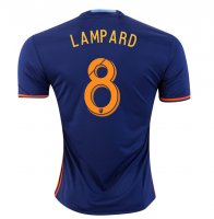 2016/17 New York City Away Navy Soccer Jersey Replica Lampard #8