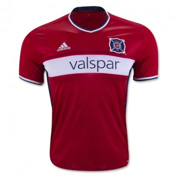 Chicago Fire Home Red Soccer Jersey Replica 2016/17 [2017572]