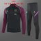 2020/21 PSG Black - Purple Kids Soccer Training Suit