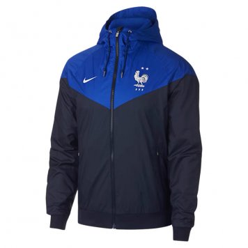 France All Weather Windrunner Soccer Jacket Navy 2022 Men's