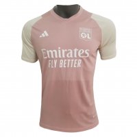 Olympique Lyonnais Soccer Training Jersey Replica Pink 2023/24 Men's (Pre-Match)