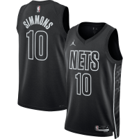 Brooklyn Nets Swingman Jersey Black 2022/23 Mens (Ben Simmons #10)