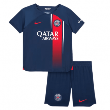 PSG Soccer Jersey + Short Replica Home 2023/24 Youth