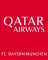Qatar Airways Badge & FC BAYERN MUNCHEN Badge