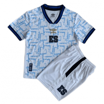 El Salvador Soccer Kit Jersey + Short Replica Away 2023 Youth
