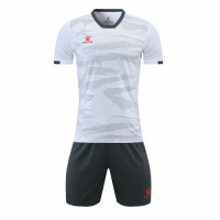 Kelme Customize Team Soccer Jersey + Short Replica Whtie - 1003