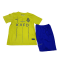 Al Nassr Soccer Whole Kit Jersey + Short + Socks Replica Home 2023/24 Youth