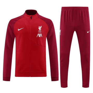 Liverpool Soccer Jacket + Pants Replica Red 2023/24 Mens