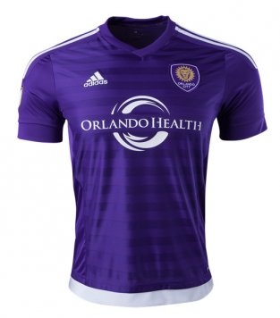 Orlando City Home Purple Soccer Jersey Replica 2016